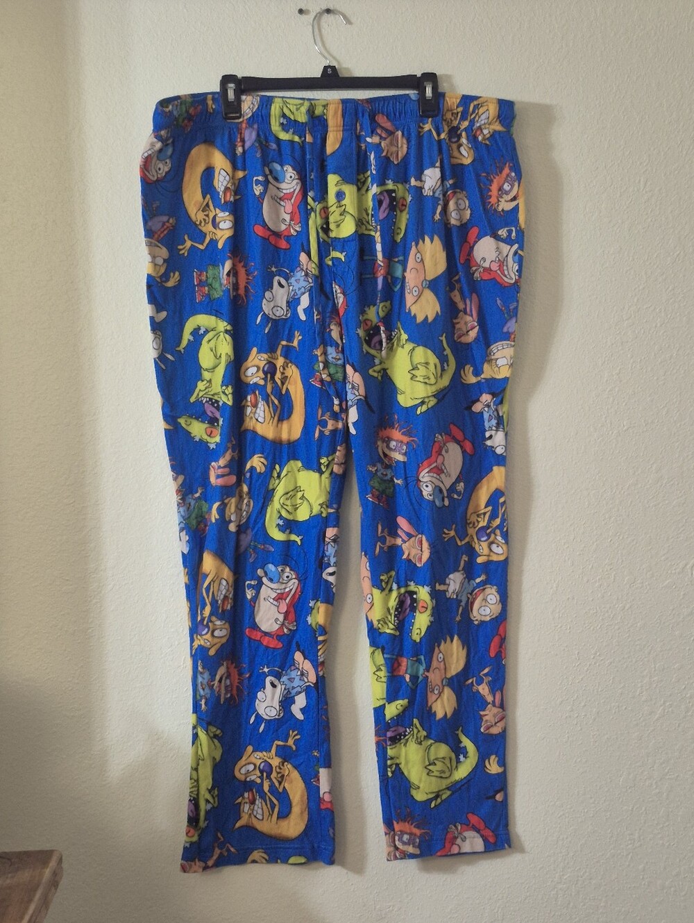 Nickelodeon Blue Character-Print Men’s Pajama Pants